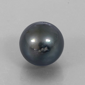 12.65캐럿 천연 실버 진주, 구형 / 볼, 11.98 mm, 불투명체