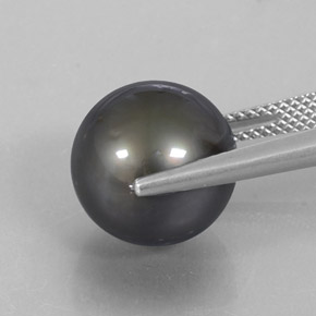 13.13캐럿 천연 실버 진주, 구형 / 볼, 12.20 mm, 불투명체