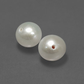 캐럿 천연 크림 진주 보석, 구형 / 볼, 6.19 mm, 불투명체