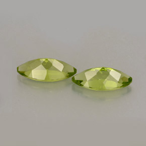 캐럿 천연 생기 있는 그린 페리도트 보석, 마퀴즈, 10×4.9 mm, VVS-VS