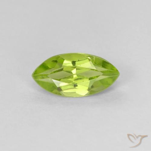 0.69ct 자연스러운 황록색 감람석, 보석, VVS-VS