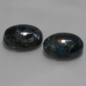 캐럿 천연 멀티컬러 피터사이트 보석, 타원형 컷, 14.1×10.3 mm, 불투명체