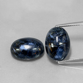 캐럿 천연 멀티컬러 피터사이트 보석, 타원형 컷, 14.1×10.2 mm, 불투명체