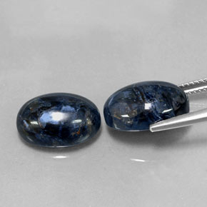 캐럿 천연 멀티컬러 피터사이트 보석, 타원형 컷, 14.1×10.2 mm, 불투명체