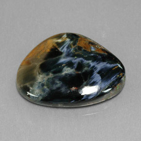13.40캐럿 천연 멀티컬러 피터사이트, 멋진 모양, 22×17.7 mm, 불투명체