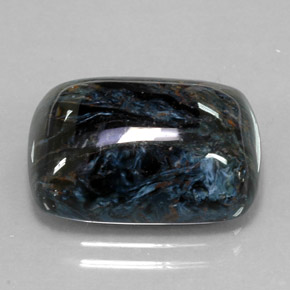 14.99캐럿 천연 멀티컬러 피터사이트, 쿠션 컷, 18.2×13.2 mm, 불투명체