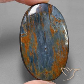 68.06ct 자연스러운 다색 피터사이트, 타원형, 불투명체