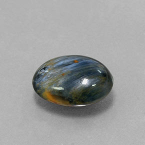 2.13캐럿 천연 멀티컬러 피터사이트, 타원형 컷, 9.9×7.5 mm, 불투명체