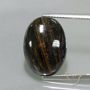 10.68ct 자연스러운 다색 피터사이트, 타원형, 불투명체