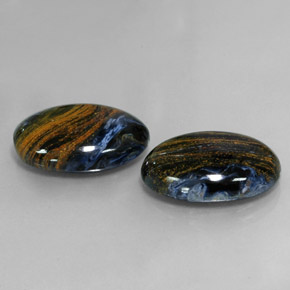 17.13캐럿 천연 멀티컬러 피터사이트 보석, 타원형 컷, 18.1×13.1 mm, 불투명체
