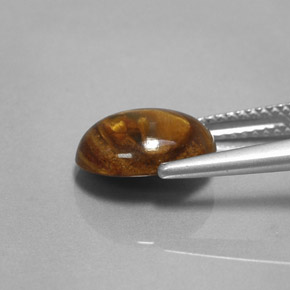 2.80캐럿 천연 멀티컬러 피터사이트, 타원형 컷, 10.9×8.9 mm, 불투명체