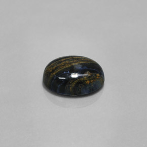 3.33캐럿 천연 멀티컬러 피터사이트, 타원형 컷, 11.1×8.9 mm, 불투명체