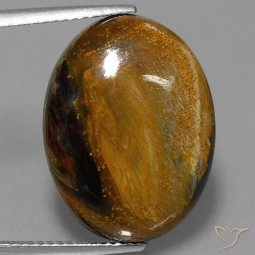 13.27ct 자연스러운 다색 피터사이트, 타원형, 불투명체