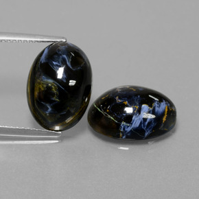 11.20캐럿 천연 멀티컬러 피터사이트 보석, 타원형 컷, 14×10.1 mm, 불투명체