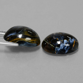 11.20캐럿 천연 멀티컬러 피터사이트 보석, 타원형 컷, 14×10.1 mm, 불투명체