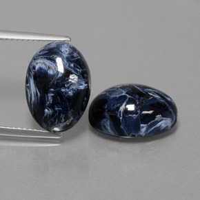 캐럿 천연 멀티컬러 피터사이트 보석, 타원형 컷, 14×10.1 mm, 불투명체