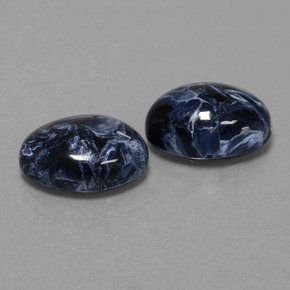 캐럿 천연 멀티컬러 피터사이트 보석, 타원형 컷, 14×10.1 mm, 불투명체