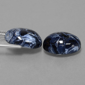 캐럿 천연 멀티컬러 피터사이트 보석, 타원형 컷, 14×10.1 mm, 불투명체
