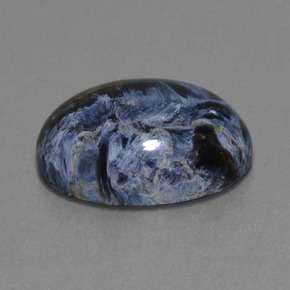 10.63캐럿 천연 멀티컬러 피터사이트, 타원형 컷, 18.1×13.1 mm, 불투명체