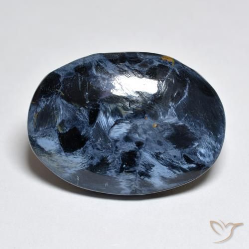32.31ct 자연스러운 다색 피터사이트, 타원형, 불투명체