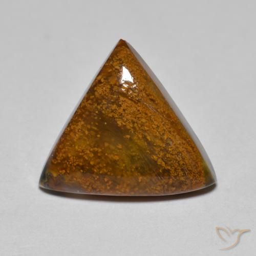 4.51ct 자연스러운 미디엄 브라운 피터사이트, 일조, 불투명체