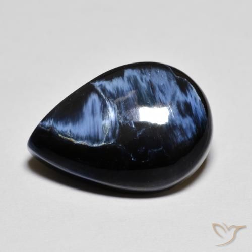 6.93ct 자연스러운 다색 피터사이트, 배 모양, 불투명체
