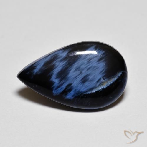 4.20ct 자연스러운 다색 피터사이트, 배 모양, 불투명체