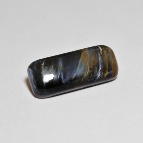 5.68캐럿 천연 멀티컬러 피터사이트, 쿠션 컷, 11.5×7.3 mm, 불투명체
