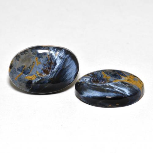 12.73캐럿 천연 멀티컬러 피터사이트 보석, 타원형 컷, 16.8×11.4 mm, 불투명체