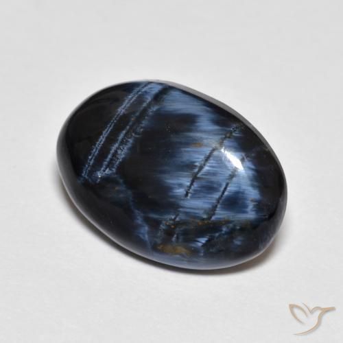 6.15ct 자연스러운 다색 피터사이트, 타원형, 불투명체