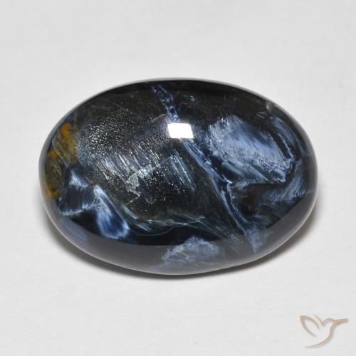 8.96ct 자연스러운 다색 피터사이트, 타원형, 불투명체
