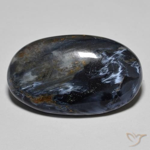 12.66ct 자연스러운 다색 피터사이트, 타원형, 불투명체