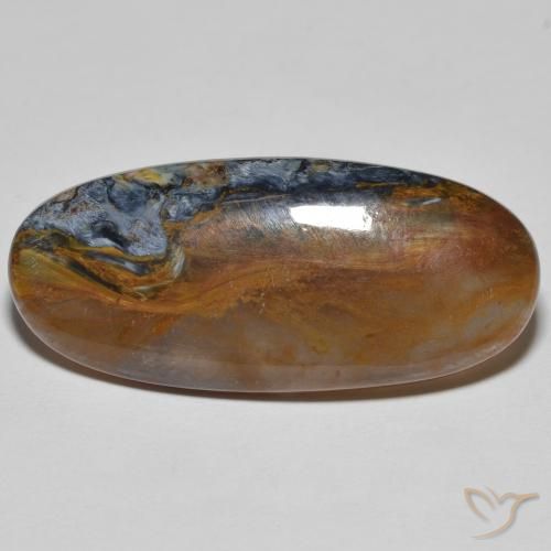 11.35ct 자연스러운 다색 피터사이트, 타원형, 불투명체