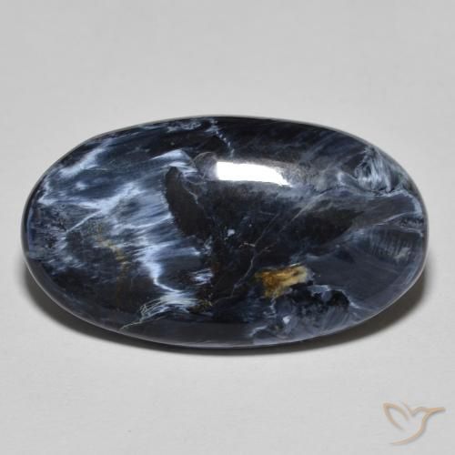 9.13ct 자연스러운 다색 피터사이트, 타원형, 불투명체