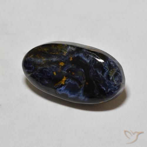 5.62ct 자연스러운 다색 피터사이트, 타원형, 불투명체