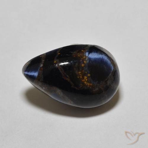 4.26ct 자연스러운 다색 피터사이트, 배 모양, 불투명체