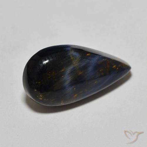 3.86ct 자연스러운 다색 피터사이트, 배 모양, 불투명체