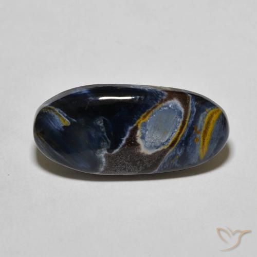4.38ct 자연스러운 다색 피터사이트, 타원형, 불투명체