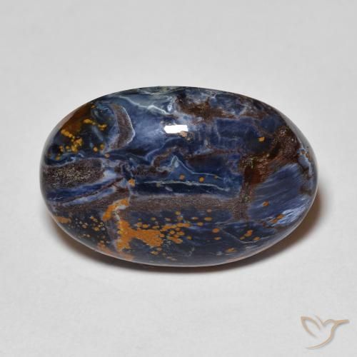 9.26ct 자연스러운 다색 피터사이트, 타원형, 불투명체