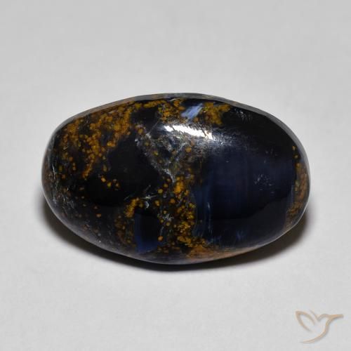8.24ct 자연스러운 다색 피터사이트, 타원형, 불투명체