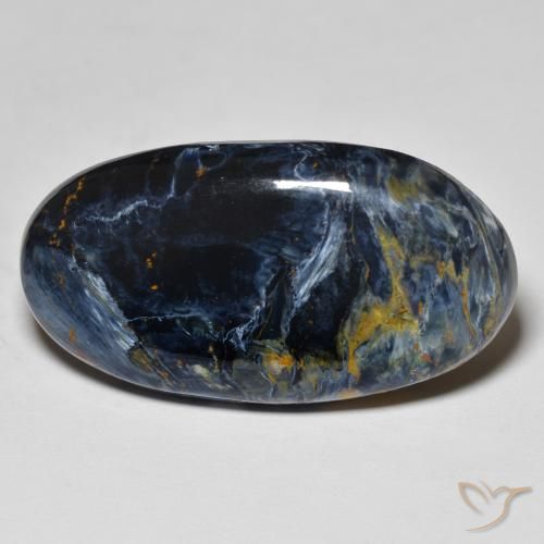 21.80ct 자연스러운 다색 피터사이트, 타원형, 불투명체