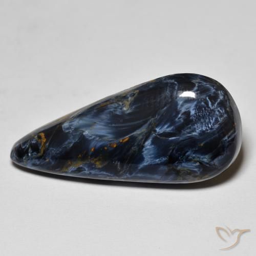 13.82ct 자연스러운 다색 피터사이트, 배 모양, 불투명체