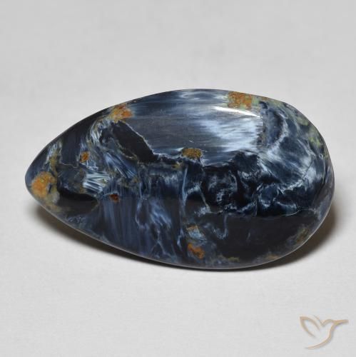 8.10ct 자연스러운 다색 피터사이트, 배 모양, 불투명체