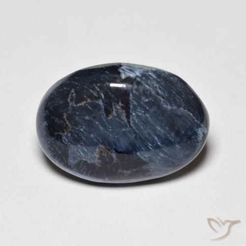 4.56ct 자연스러운 다색 피터사이트, 타원형, 불투명체