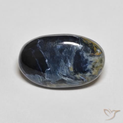 6.42ct 자연스러운 다색 피터사이트, 타원형, 불투명체