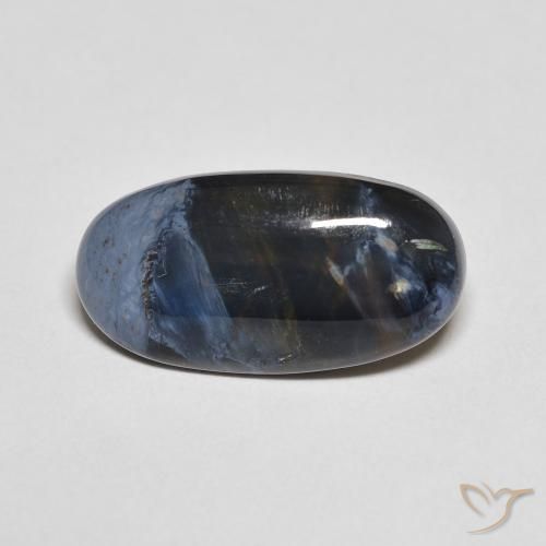 4.76ct 자연스러운 다색 피터사이트, 타원형, 불투명체
