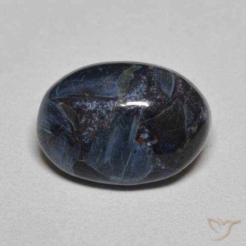 4.92ct 자연스러운 다색 피터사이트, 타원형, 불투명체
