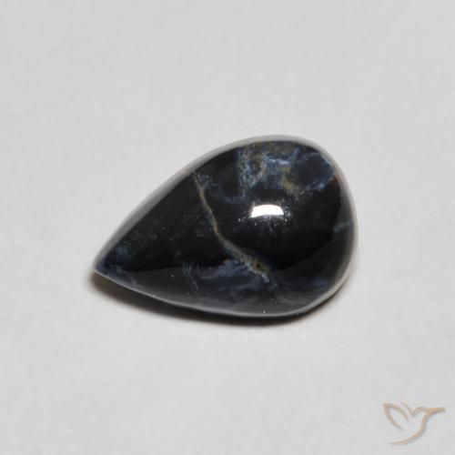 1.13ct 자연스러운 다색 피터사이트, 배 모양, 불투명체