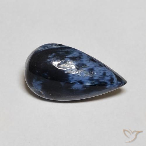 1.11ct 자연스러운 다색 피터사이트, 배 모양, 불투명체