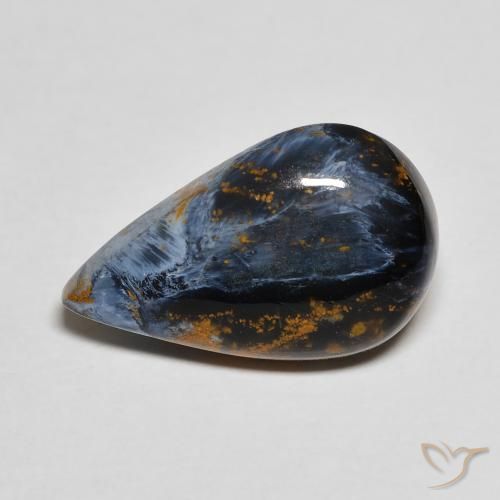 5.30ct 자연스러운 다색 피터사이트, 배 모양, 불투명체